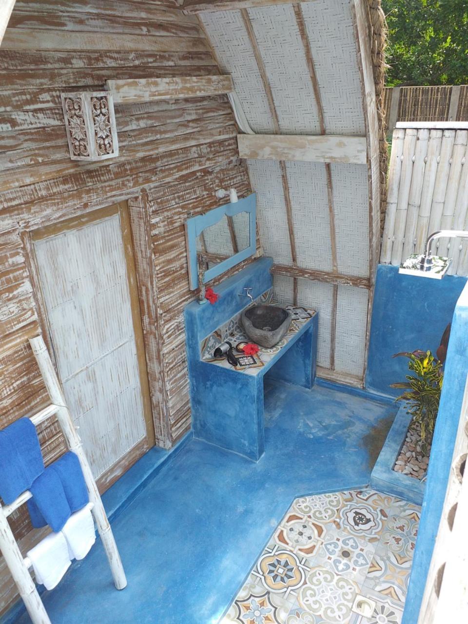 Bed and Breakfast Casa Azzurra Gili Air Exterior foto