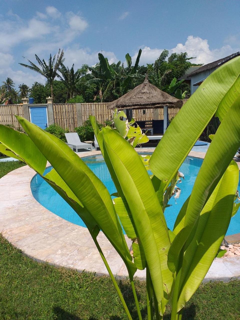 Bed and Breakfast Casa Azzurra Gili Air Exterior foto