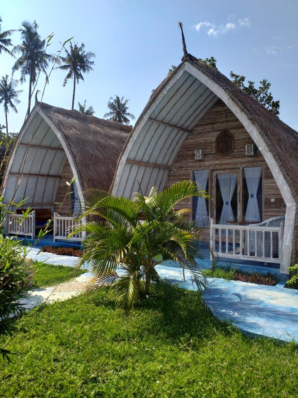 Bed and Breakfast Casa Azzurra Gili Air Exterior foto